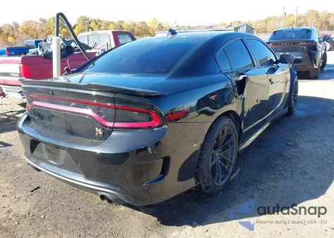 2021 Dodge Charger Scat Pack Rwd из США, поврежденный, VIN 2C3CDXGJ1MH555084
